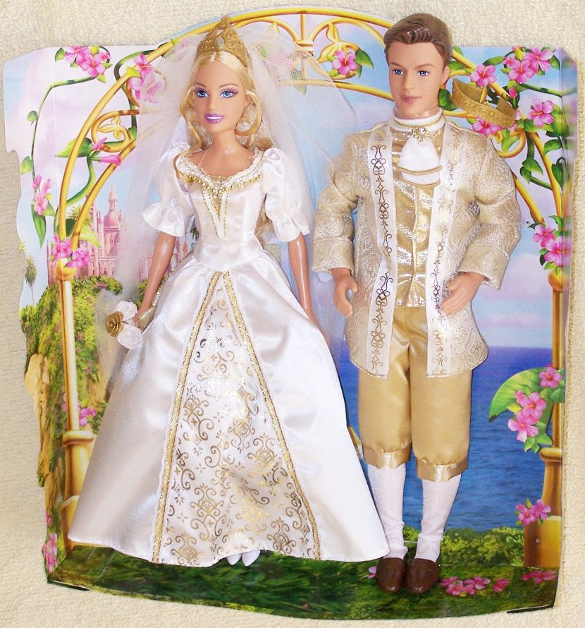 Barbie as The Island Princess Rosella & Antonio Wedding Gift Set