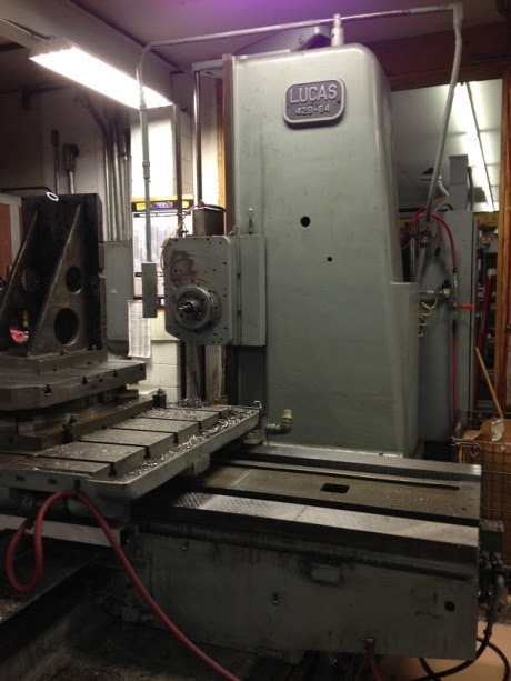 1961 Lucas 42B-84 (Horizontal Boring Mill, Table Type)
