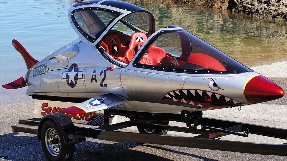 Prices for the watercraft, which are a combination of jet-ski, speed boat and submarine, vary from around $80,000 (£56,000) to top-of-the-range models which cost upwards of $100,000 (£71,000)