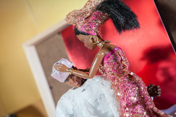barbie ken nigerian wedding