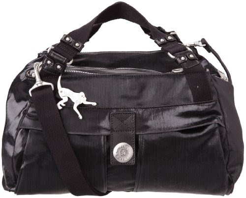 Best Review of Kipling Women's New Pamela Handbag Black Coated K24608904 Medium