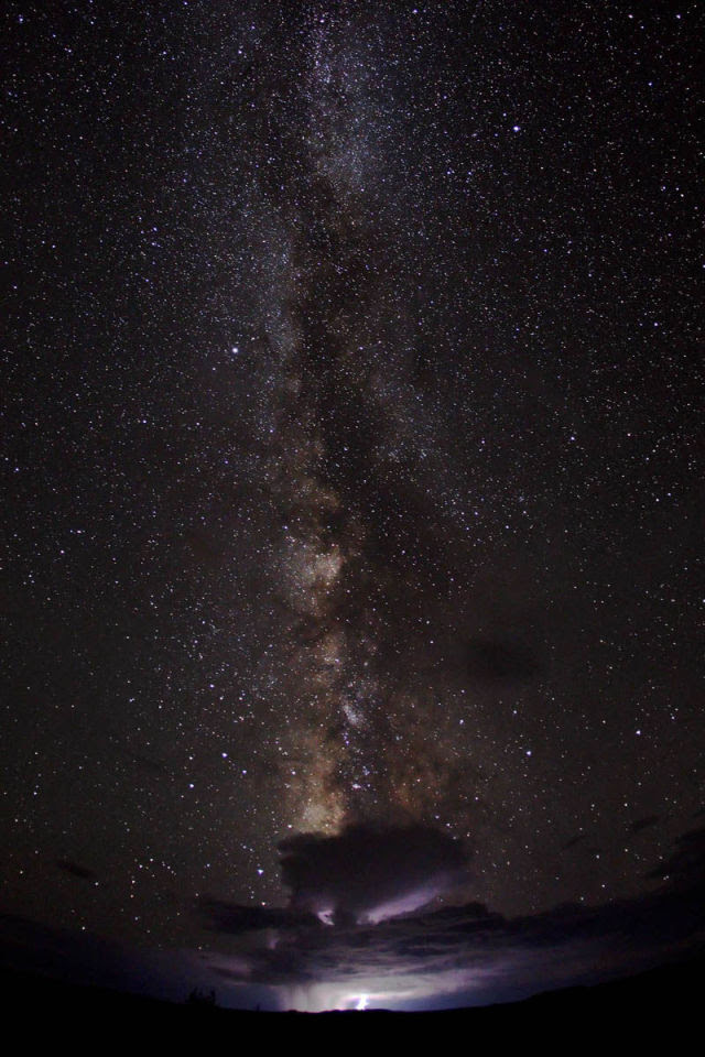 Galactic monsoon