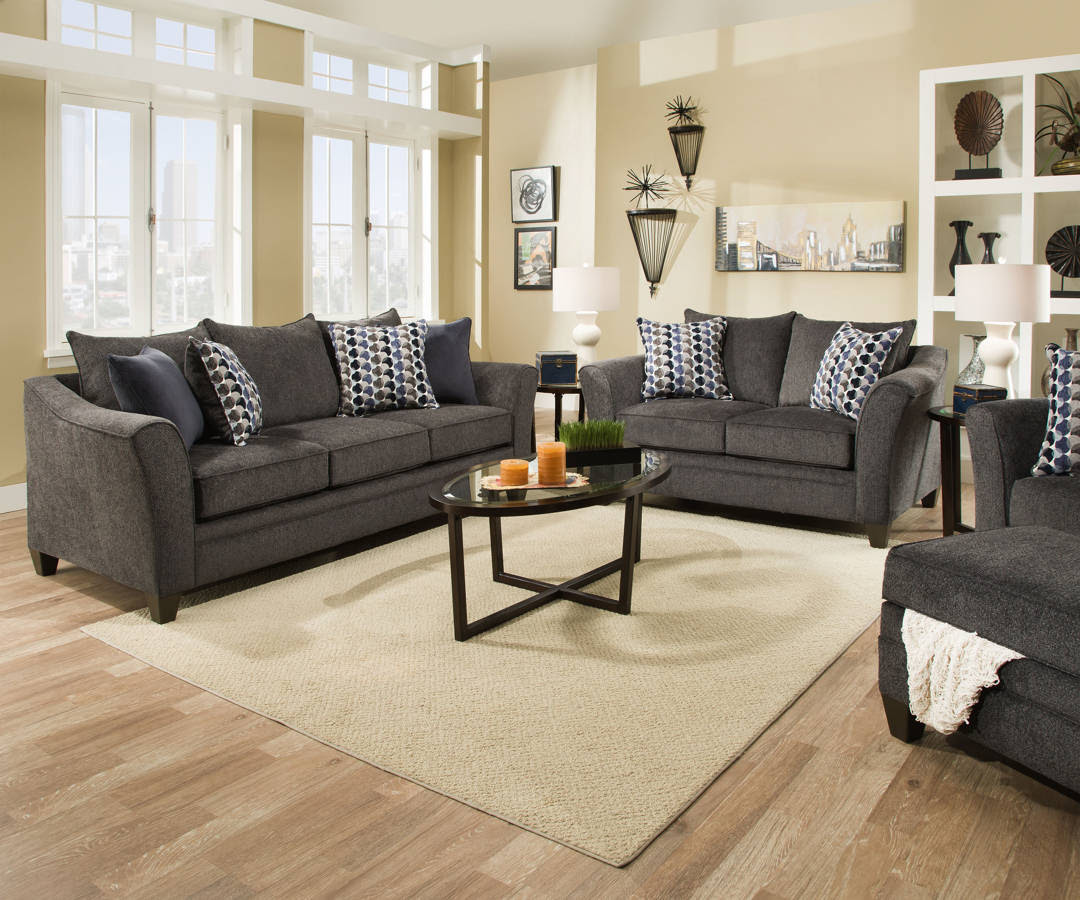 Lane Furniture Albany Slate 3pc Living Room Set The Classy Home
