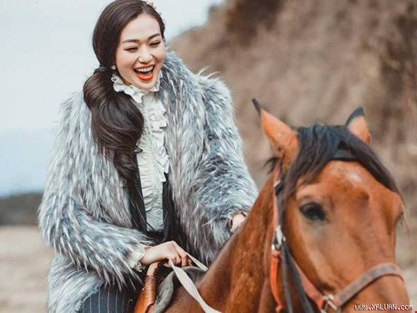 Khánh My đóng phim truyền hình Trung Quốc