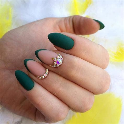 cute almond shaped nail designs nail design