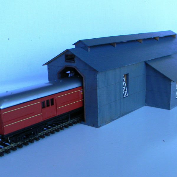 scale building loco shed from victoria 36 00 n scale building loco 