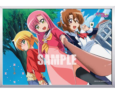 ハヤテのごとく A3パネル時計 ホビーの総合通販サイトならホビーストック