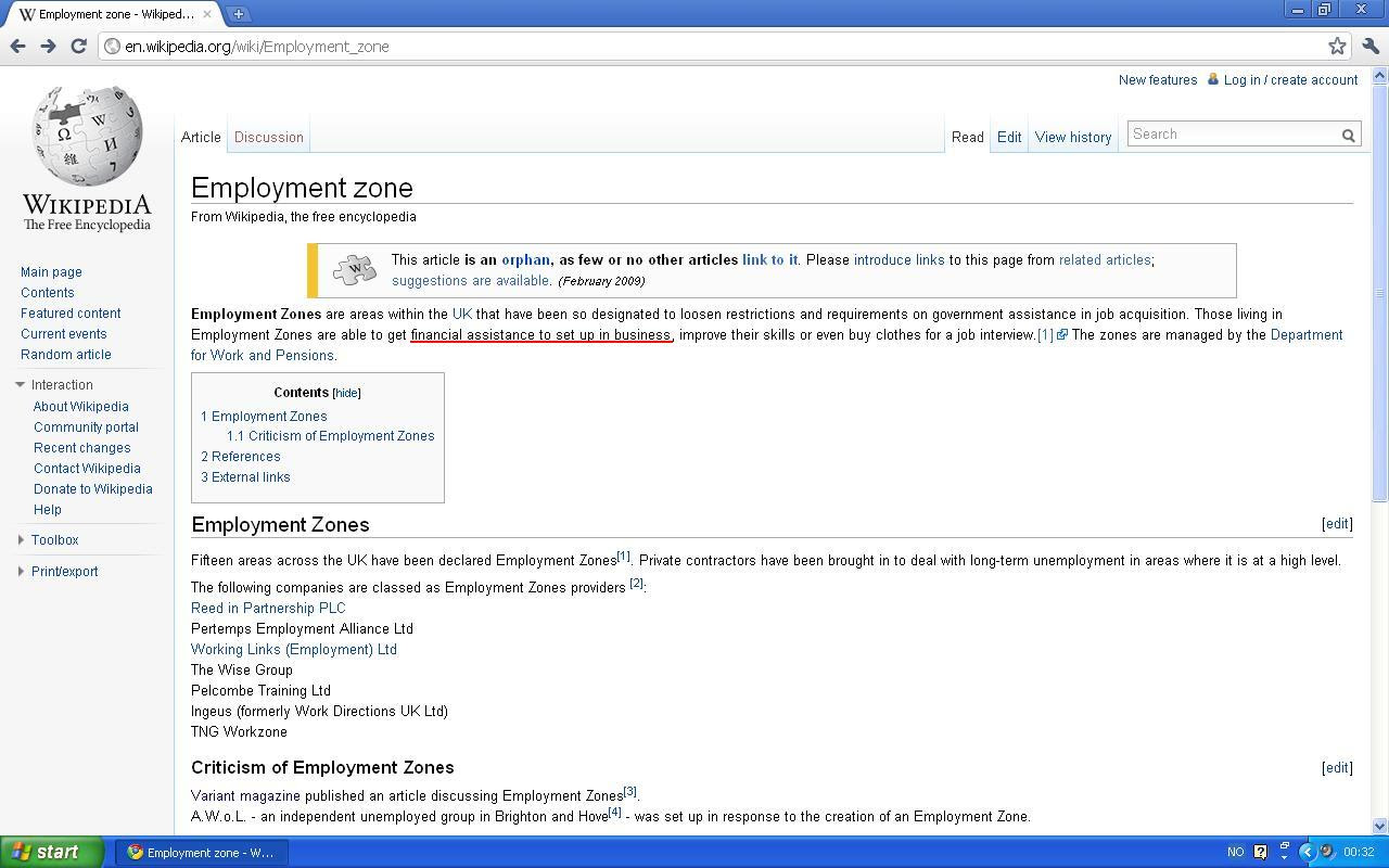 employment zones wiki