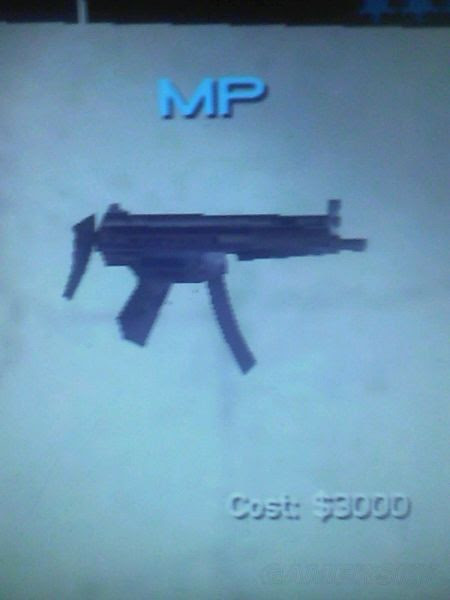 Gta 系列经典武器汇总 Mp5冲锋枪 游民星空gamersky Com