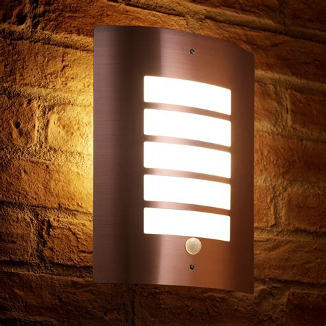& how do you conn. Auraglow PIR Motion Sensor Outdoor Security Wall Light