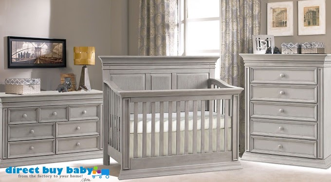Baby Cribs Grey