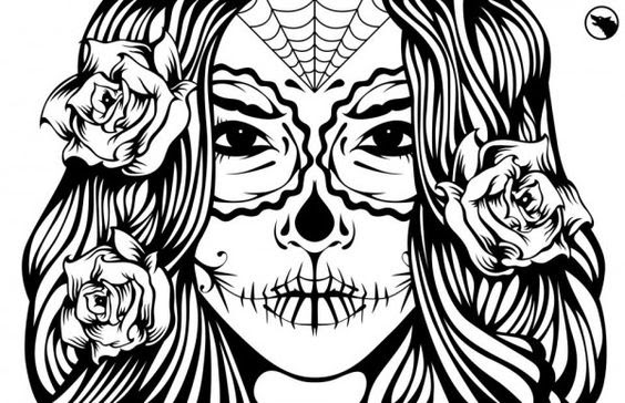 Download Woman Skull Svg - 174+ SVG PNG EPS DXF in Zip File for Cricut, Silhouette and Other Machine