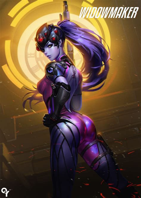 Having low income and few resources, incurring high medical expenses,. Widowmaker (Overwatch), Long hair, Purple hair, Overwatch, Widowmaker, Bodysuit, Weapon, Gun