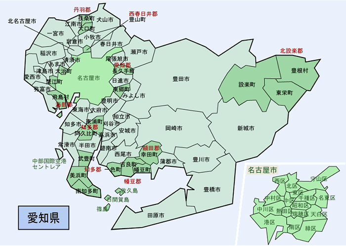 愛知県 地盤情報ナビ ジオナビ 地図検索