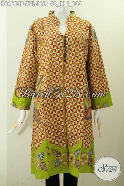 Dress Batik  3L Gambar Baju  Batik  Atasan Wanita Modern 