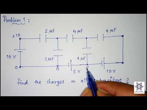 NODAL ANALYSIS OF CAPACITIVE CIRCUIT || JEE & NEET || Tips & Tricks