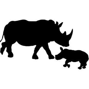 Free Free 266 Baby Rhino Svg SVG PNG EPS DXF File