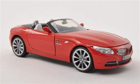 bmw   miniature rouge  motormax  voiture