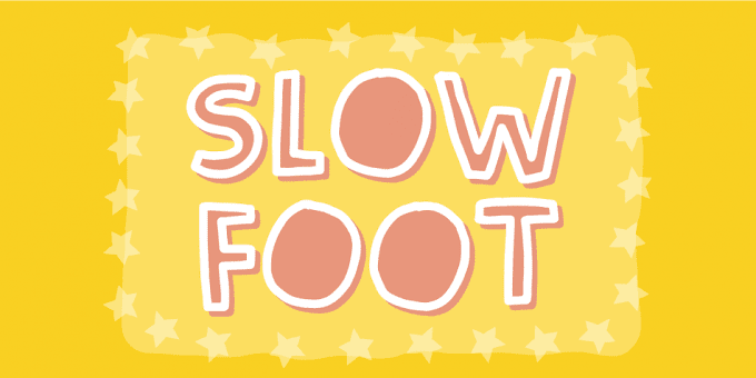 Download Slow Foot Fonts Family From Pizzadude.dk