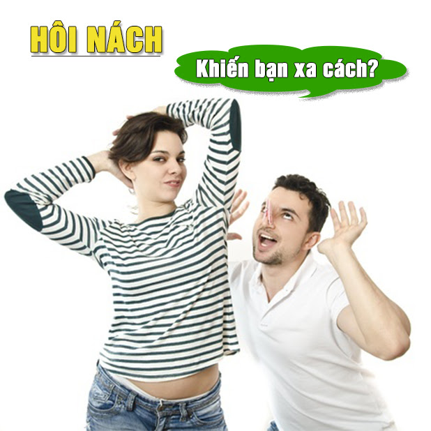 Bệnh hôi nách khiến bạn xa cách