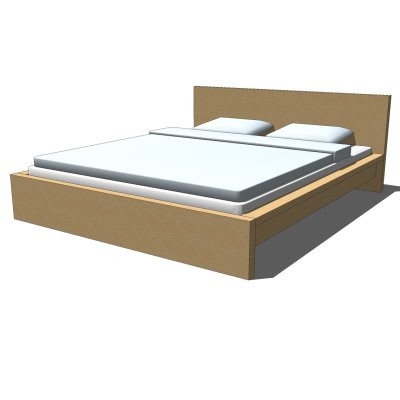 ... Size Headboard on Ikea Malm Queen Size Bed Frame With Mattress Duv