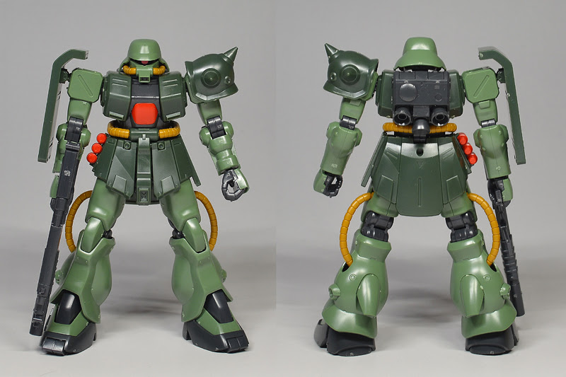 Hguc ザク 改 Bタイプ ユニコーンver のレビューです ガンダムブログはじめました