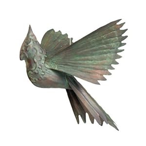 Amazon.com: Ancient Graffiti Hanging Verdigris Cardinal Outdoor ...