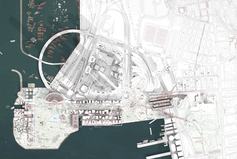West Kowloon Cultural District by OMA