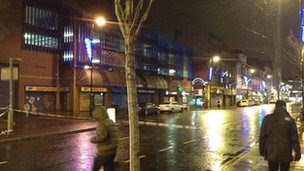BBC News - Alert closes streets in Belfast city centre