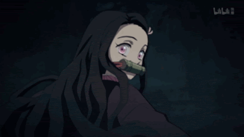 祢豆子gif 万图壁纸网