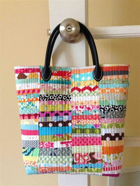 summer sewing quilted tote bag patterns