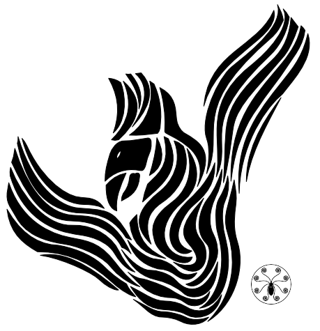 Description This is a vector of the phoenix tattoo I have on my left Description This is a vector of the phoenix tattoo I have on my left
