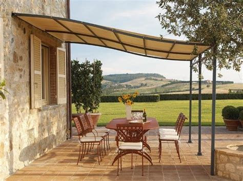 sunshades  patio ideas turning backyard designs  summer resorts