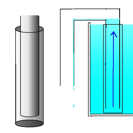 自作 塩ビ管で作る簡単サイフォン式オーバーフロー その１ ほたるの水槽日記