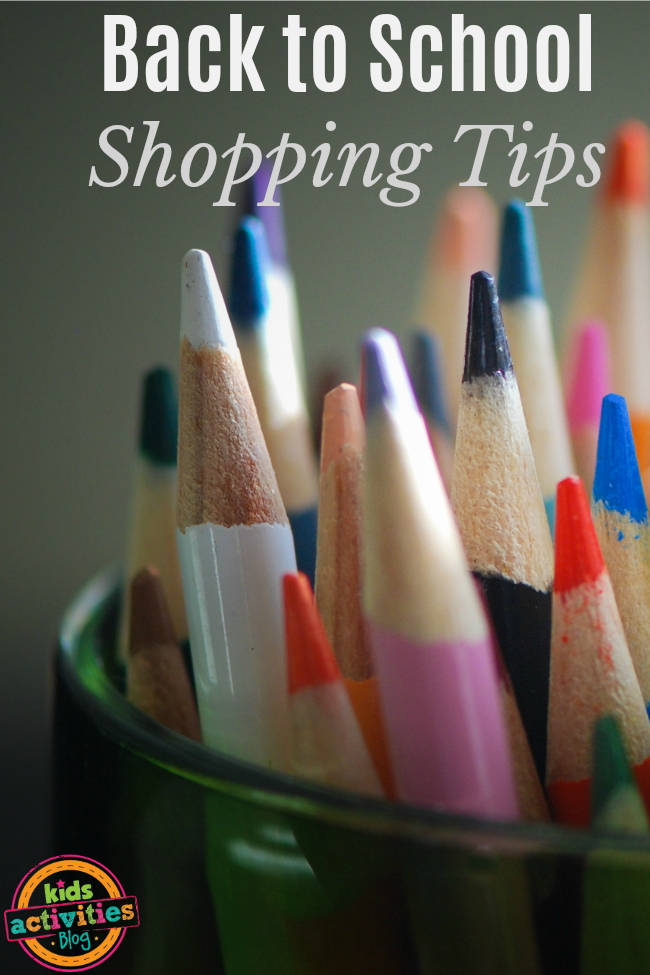 back to school shopping