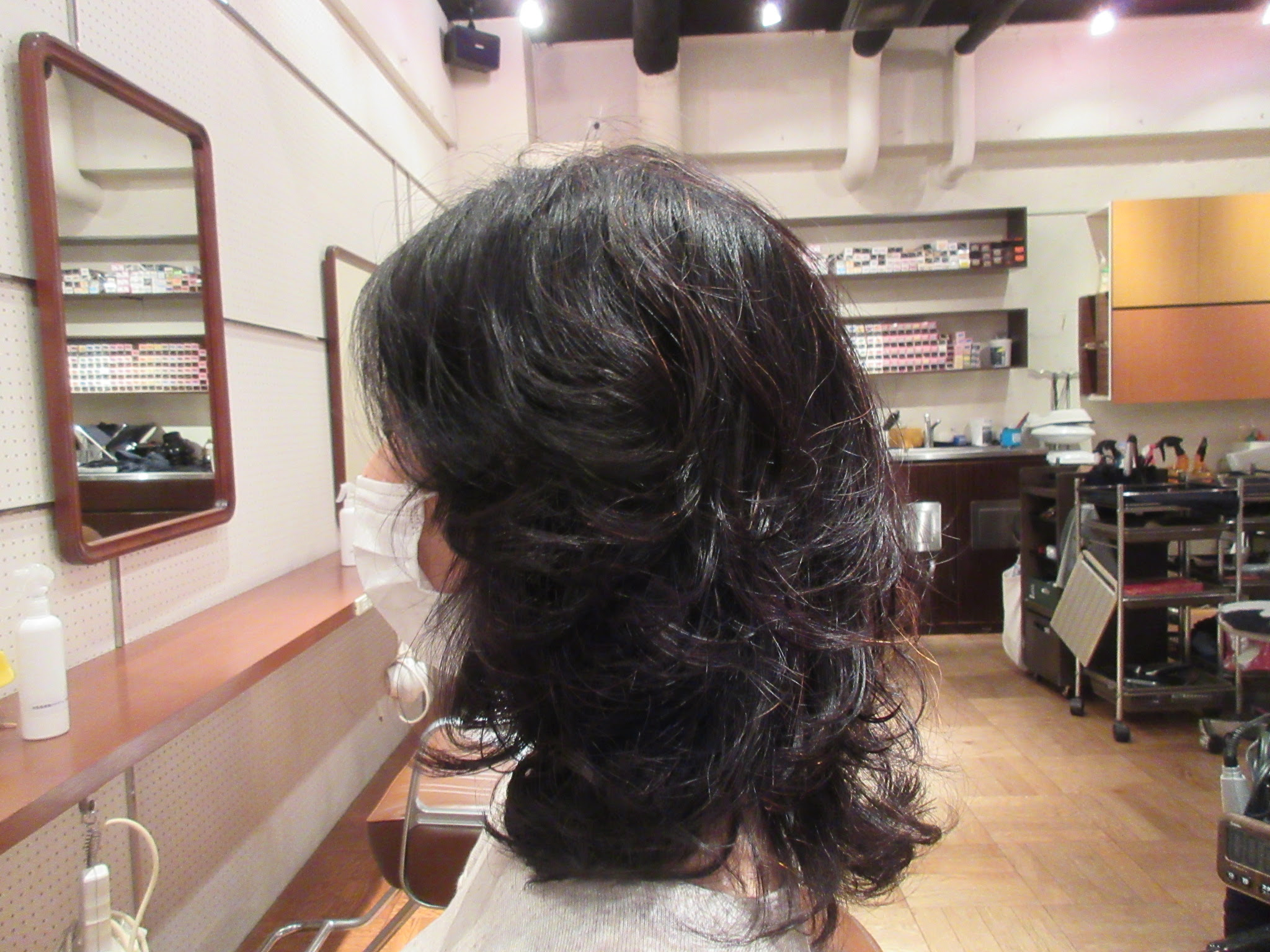 ５０代デジタルパーマ ５０代ヘアカタログ ５０代ヘアスタイル ５０代髪型 50代60代のご婦人の髪型を素敵にする美容師樽川和明