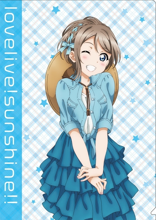 Cdjapan Love Live Sunshine Clear Folder Yo Watanabe Western Style Collectible