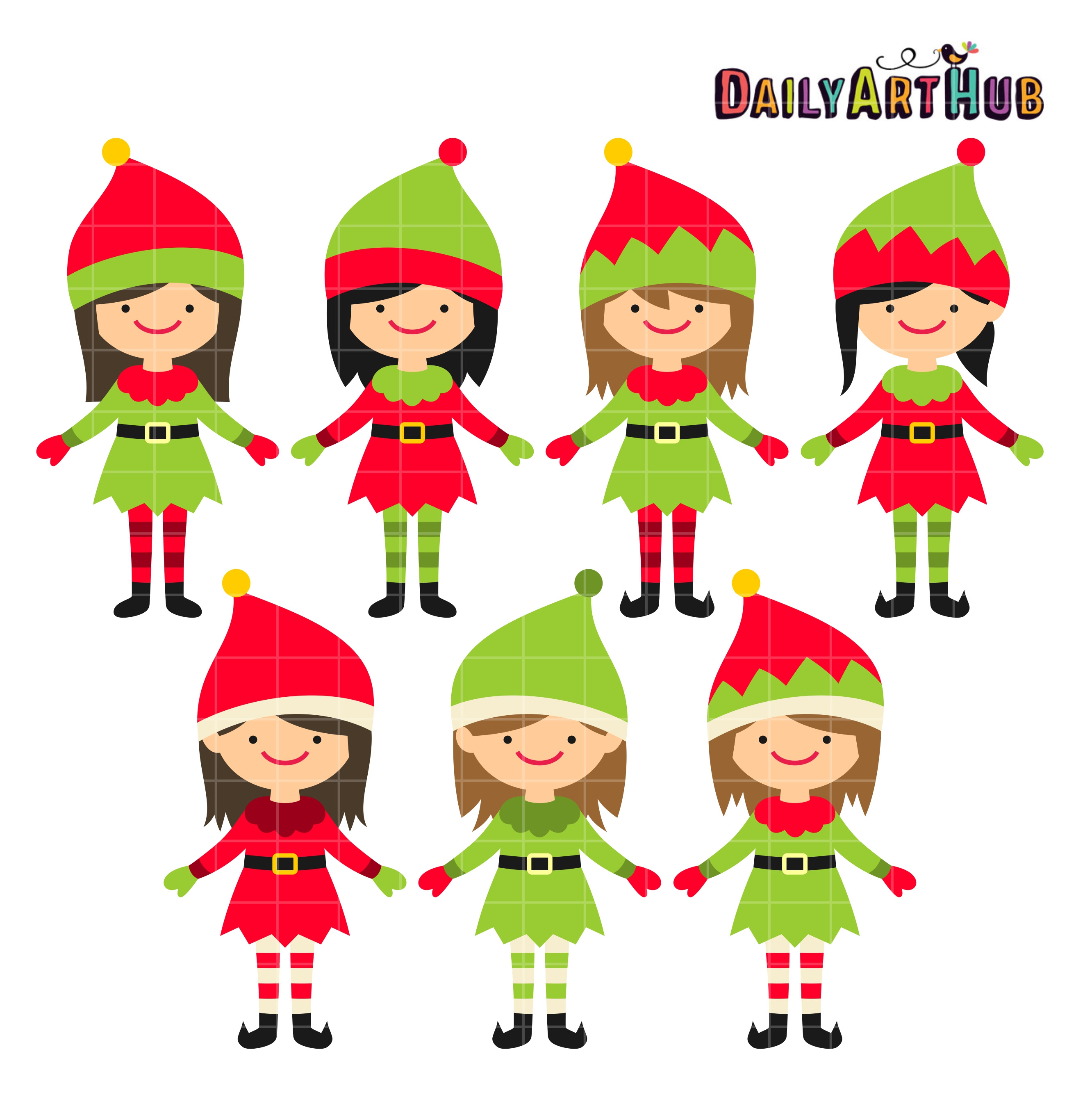 Elves clipart