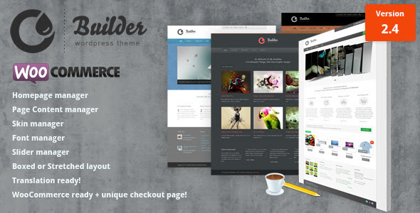The Builder - Multipurpose WordPress Theme - ThemeForest Item for Sale