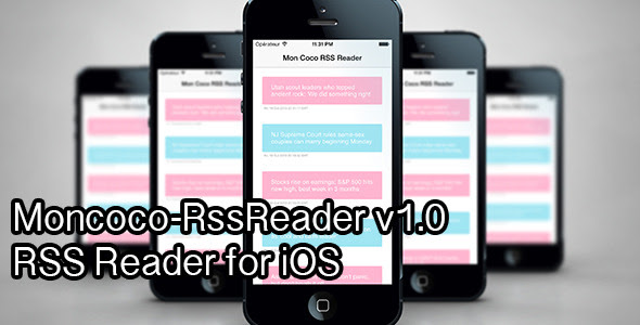 Moncoco-RssReader v1.0 - RSS Reader for iOS - CodeCanyon Item for Sale