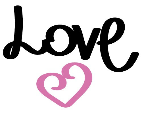 Download Love SVG cut file - FREE design downloads for your cutting projects!