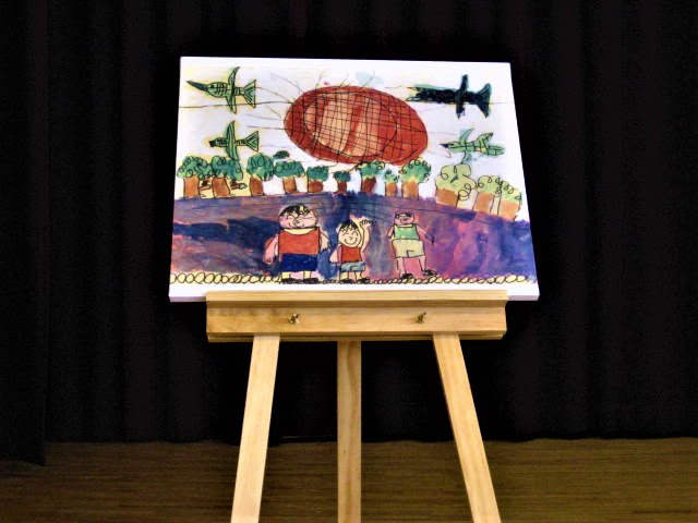 榕城っ子わくわく日記 全国エコメッセージ絵画コンクール受賞式