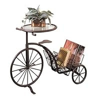 Powell Rustic Finish Tricycle Table