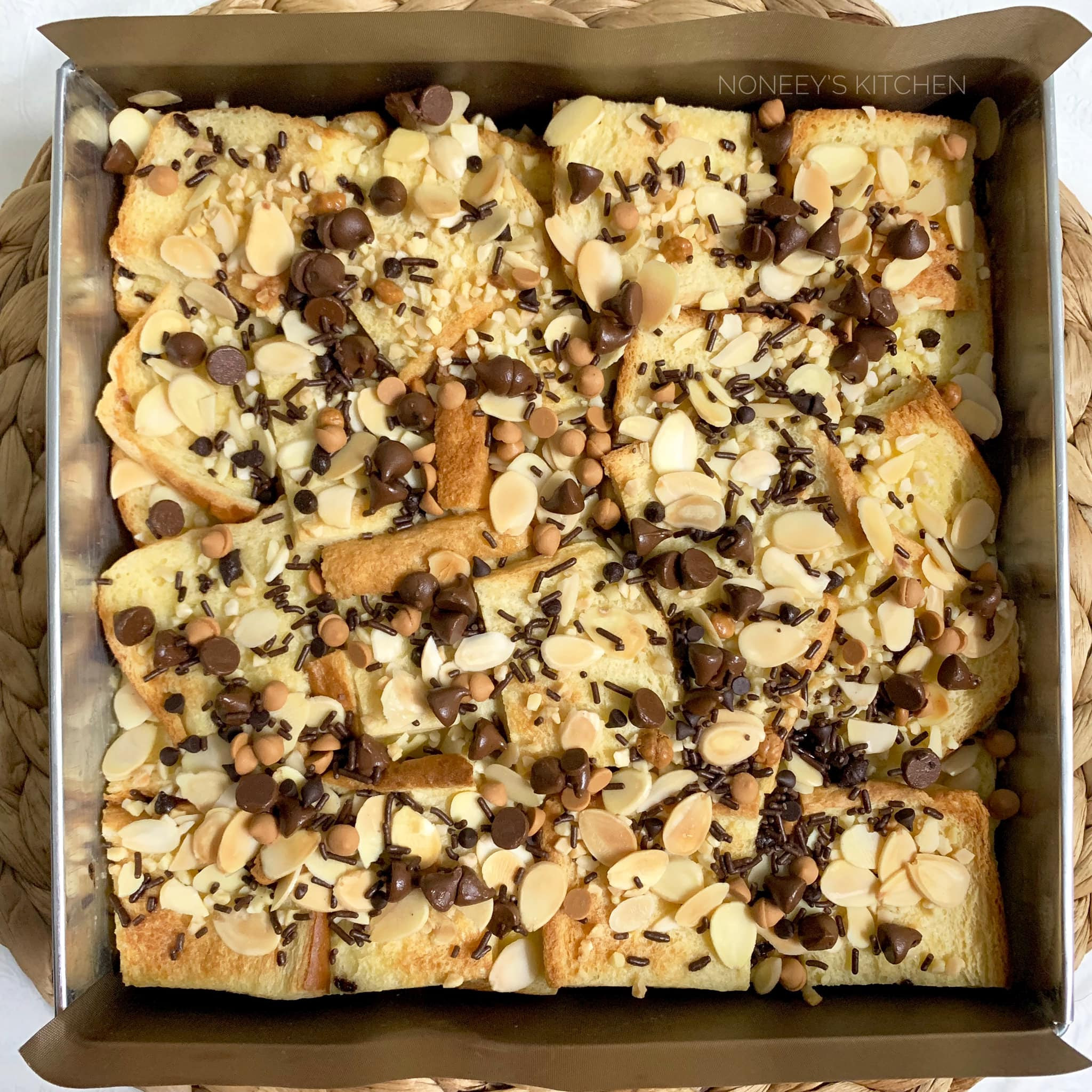 Resepi Bread Butter Pudding Versi Bakar My Resepi