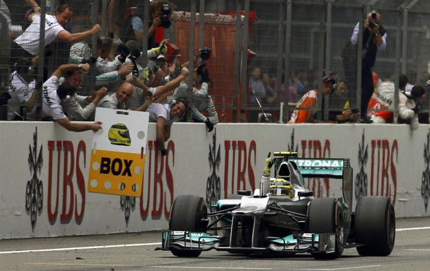 F1 Gp da China Nico Rosberg (Foto: Reuters)
