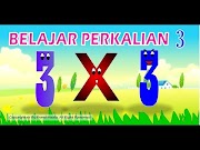 Updated Media Pembelajaran Belajar Perkalian tiga Untuk Anak anak, Video Cara Belajar Perkalian most popullar!