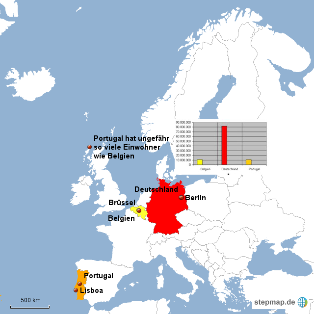 Einwohner portugal Belgien von terence12346 - Landkarte ...