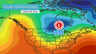 Polar Vortex Plunge Jan. 2014