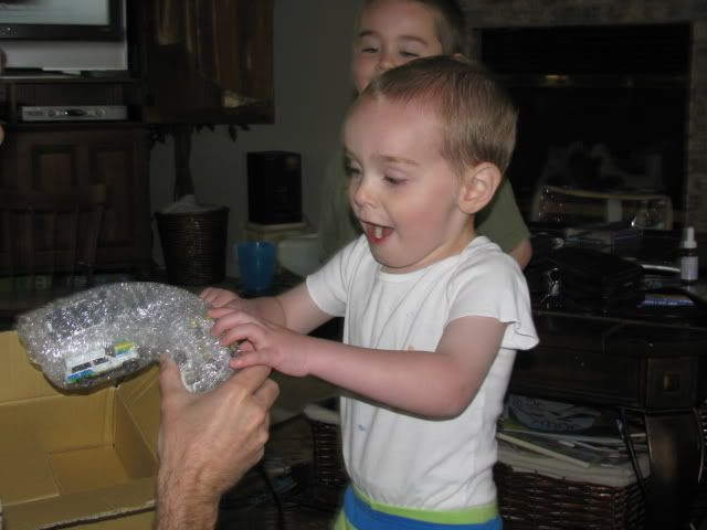 The initial surprise!