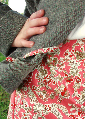 Sunday Brunch Jacket - Inside Seam Binding to Coordinate with Skirth